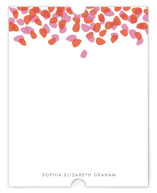 Petal Shower Personalized Stationery