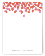 Petal Shower Personalized Stationery