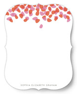 Petal Shower Personalized Stationery
