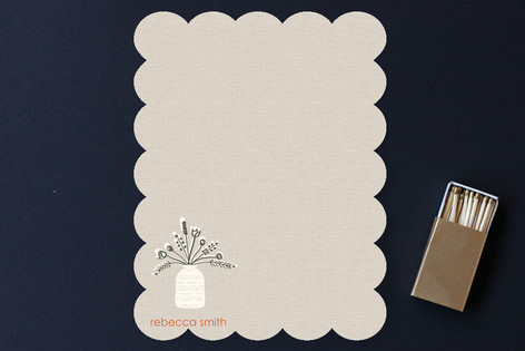 Floral Redux Personalized Stationery