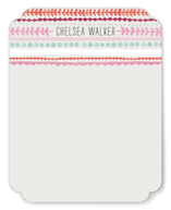 Striped Lines Personalized Stationery