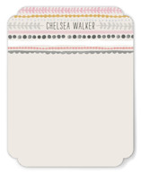 Striped Lines Personalized Stationery