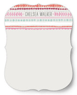 Striped Lines Personalized Stationery