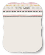 Striped Lines Personalized Stationery