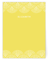 Beaded Swag Personalized Stationery