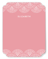 Beaded Swag Personalized Stationery