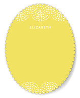 Beaded Swag Personalized Stationery
