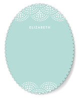 Beaded Swag Personalized Stationery