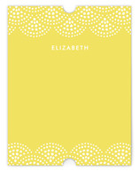 Beaded Swag Personalized Stationery