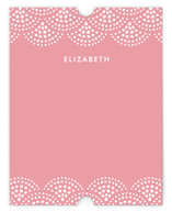 Beaded Swag Personalized Stationery