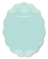 Beaded Swag Personalized Stationery