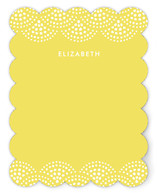 Beaded Swag Personalized Stationery