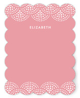 Beaded Swag Personalized Stationery
