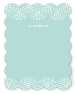Beaded Swag Personalized Stationery