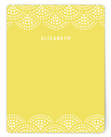 Beaded Swag Personalized Stationery