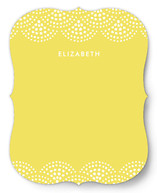 Beaded Swag Personalized Stationery