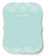 Beaded Swag Personalized Stationery