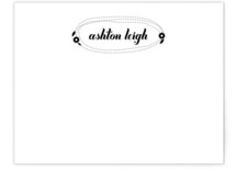 Stitched Personalized Stationery