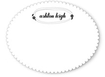 Stitched Personalized Stationery