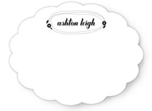 Stitched Personalized Stationery
