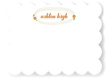Stitched Personalized Stationery