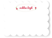 Stitched Personalized Stationery