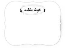 Stitched Personalized Stationery