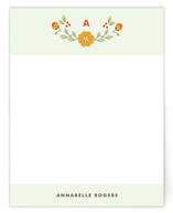 Early Blooms Personalized Stationery