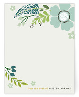 Victorian Mod Floral Personalized Stationery