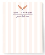 Two Feathers Personalized Stationery