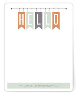 Hello Banners Personalized Stationery