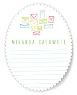 Pretty Post Personalized Stationery
