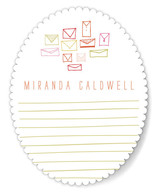 Pretty Post Personalized Stationery