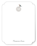 Robin Monogram Personalized Stationery