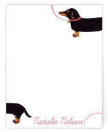 Weiner Dog Personalized Stationery