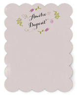 Poesie Personalized Stationery