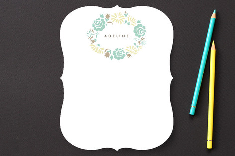 Bouquet Frame Personalized Stationery