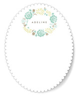 Bouquet Frame Personalized Stationery