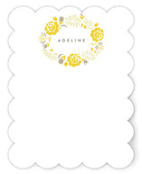Bouquet Frame Personalized Stationery