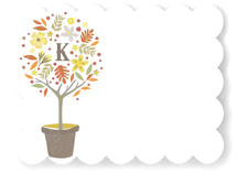 Topiary Personalized Stationery