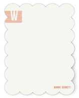 All Lined Up Personalized Stationery