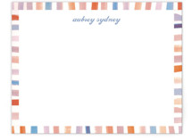 Chic Stripes Personalized Stationery