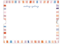 Chic Stripes Personalized Stationery