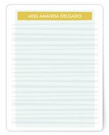 Hello Miss Stripey Personalized Stationery