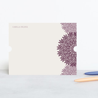 Delicate Doily Personalized Stationery