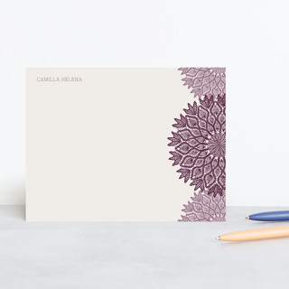 Delicate Doily Personalized Stationery