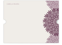 Delicate Doily Personalized Stationery