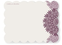 Delicate Doily Personalized Stationery