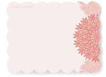 Delicate Doily Personalized Stationery