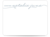 The Perfectionist Personalized Stationery